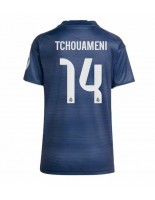 Real Madrid Aurelien Tchouameni #14 Bortedrakt Dame 2025-26 Korte ermer